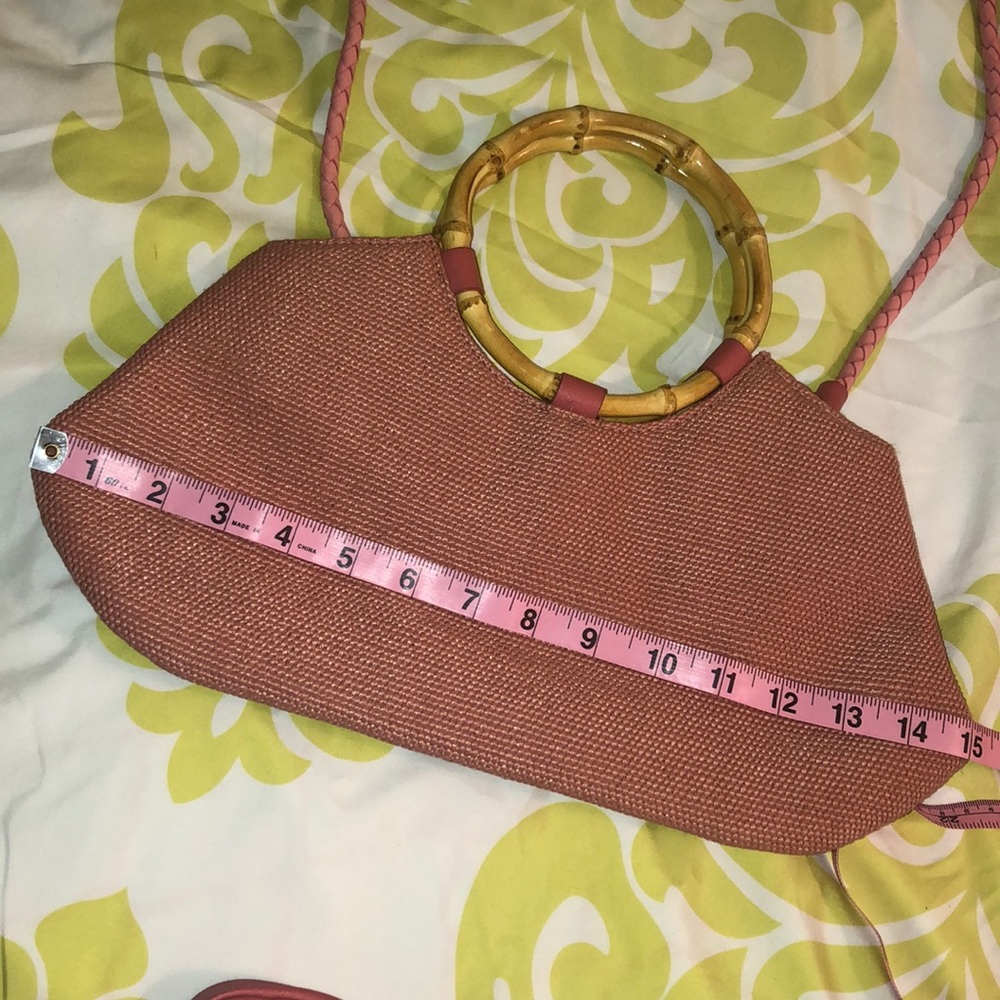 🌷Amanda Smith Salmon Pink Purse - Picture 6 of 8